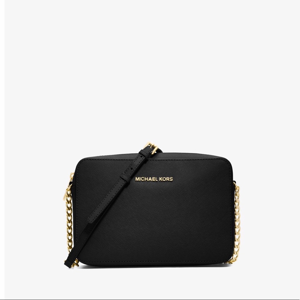 Michael Kors Jet Set Large Leather Crossbody